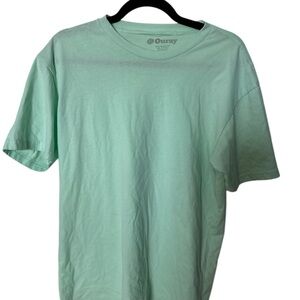 Oura Light Green Men's Short Sleeve Shirt
